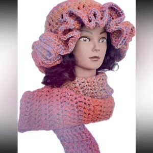 Multi-Color crochet hat Handmade 🥰